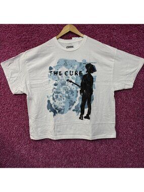 The Cure Boys Don't Cry Rock Band Graphic T-shirt Large